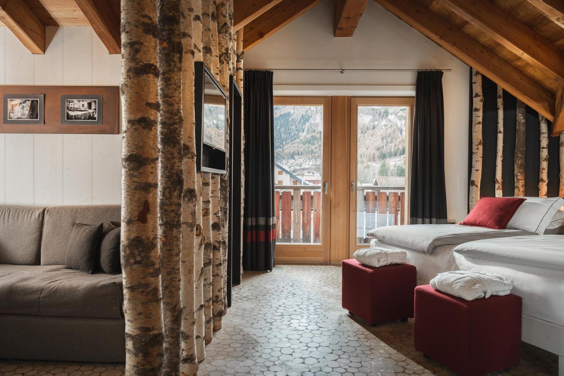 Alpen Hotel Chalet Pradelle Exteriör bild