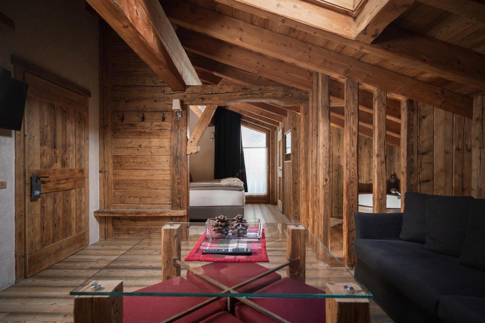 Alpen Hotel Chalet Pradelle Exteriör bild