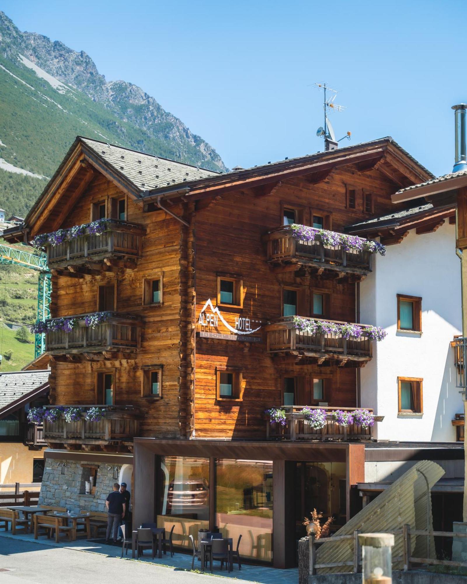 Alpen Hotel Chalet Pradelle Exteriör bild